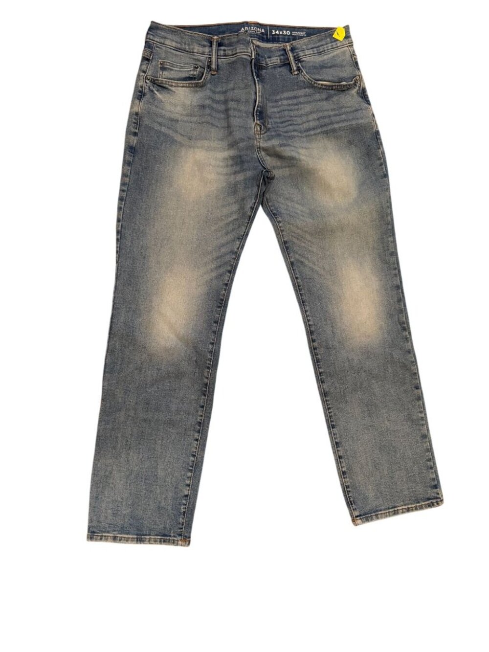Arizona Jean Co. Men's Straight Fit Jeans Men's 34x30 Medium Wash Denim